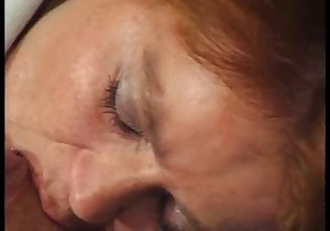 Big-breasted babe wants to taste that hard dick