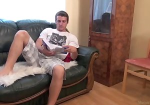 Sideways fucking video with a nasty MILF hoe