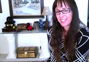 Close-up toy play featured in a MILF porn movie